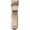 Ekena Millwork Westlake Arts and Crafts Rough Sawn Bracket w/ Offset Brace, Douglas Fir, 6"W x 18"D x 26"H BKT0604X18X26WTL03RDF - alternate 3